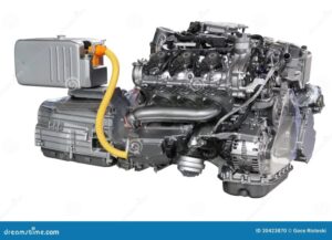 Car hybrid engine stock image. Image of machinery, iron - 62084287